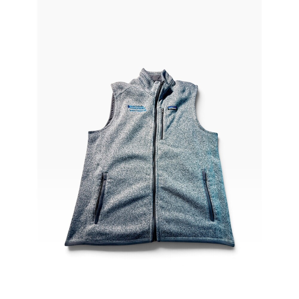 Patagonia Better Sweater Vest Men’s Gray Duke University Medicine Full Zip 25882